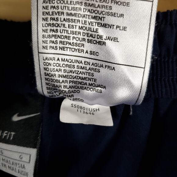 Nike Navy Trackpants Size L - Picture 11 of 12